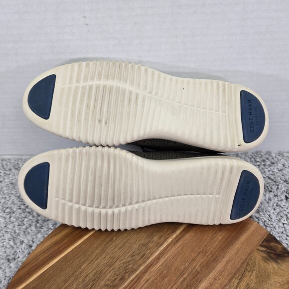 Cole Haan 2.ZeroGrand Gray Stitchlite Wingtip Business Casual Oxford Mens 8 M - Picture 8 of 12